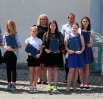 Wręczenie nagród najlepszym uczniom przez Burmistrza Chełmna w dniu 25 VI 2020