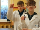 Zajęcia chemiczne w dniu 21 I 2020 w ramach projektu 