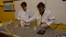 Zajęcia chemiczne w dniu 3 XII 2020 w ramach projektu unijnego 